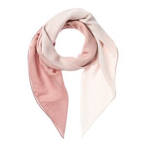 Gucci Gg Wool & Silk-Blend Jacquard Shawl, Pink